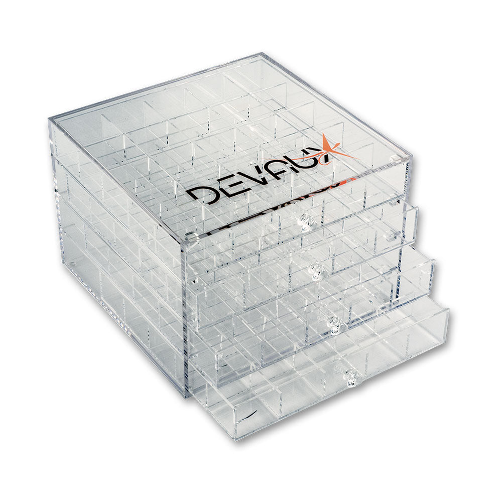 Boîte de rangement Devaux Plexiglass 100 cases