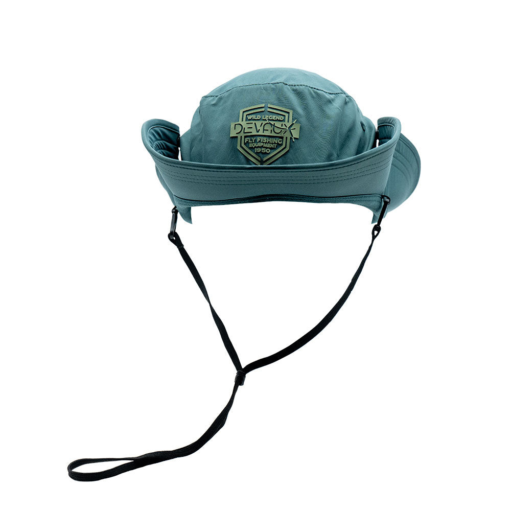 Chapeau Devaux Stylfly gris bleu vue 2