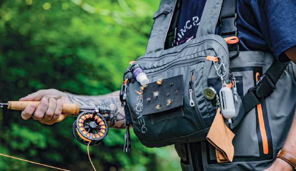 Chest Pack Kowa Olfish poche dorsale