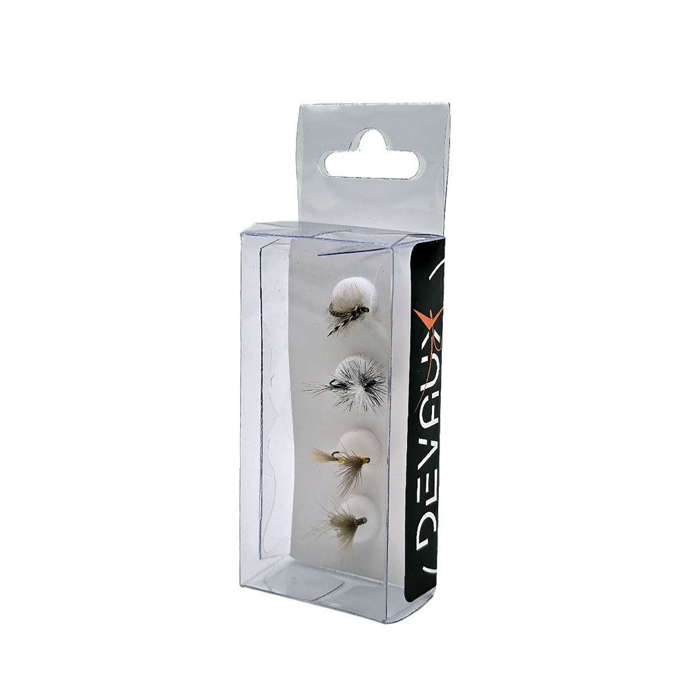 Sélection 4 mouches Devaux – Émergentes 1