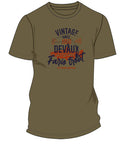 Tee-shirt Devaux Vintage Kaki
